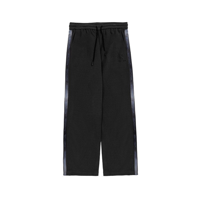 Title 1, Mens Retro Side Stripe Gradient Straight Pants...