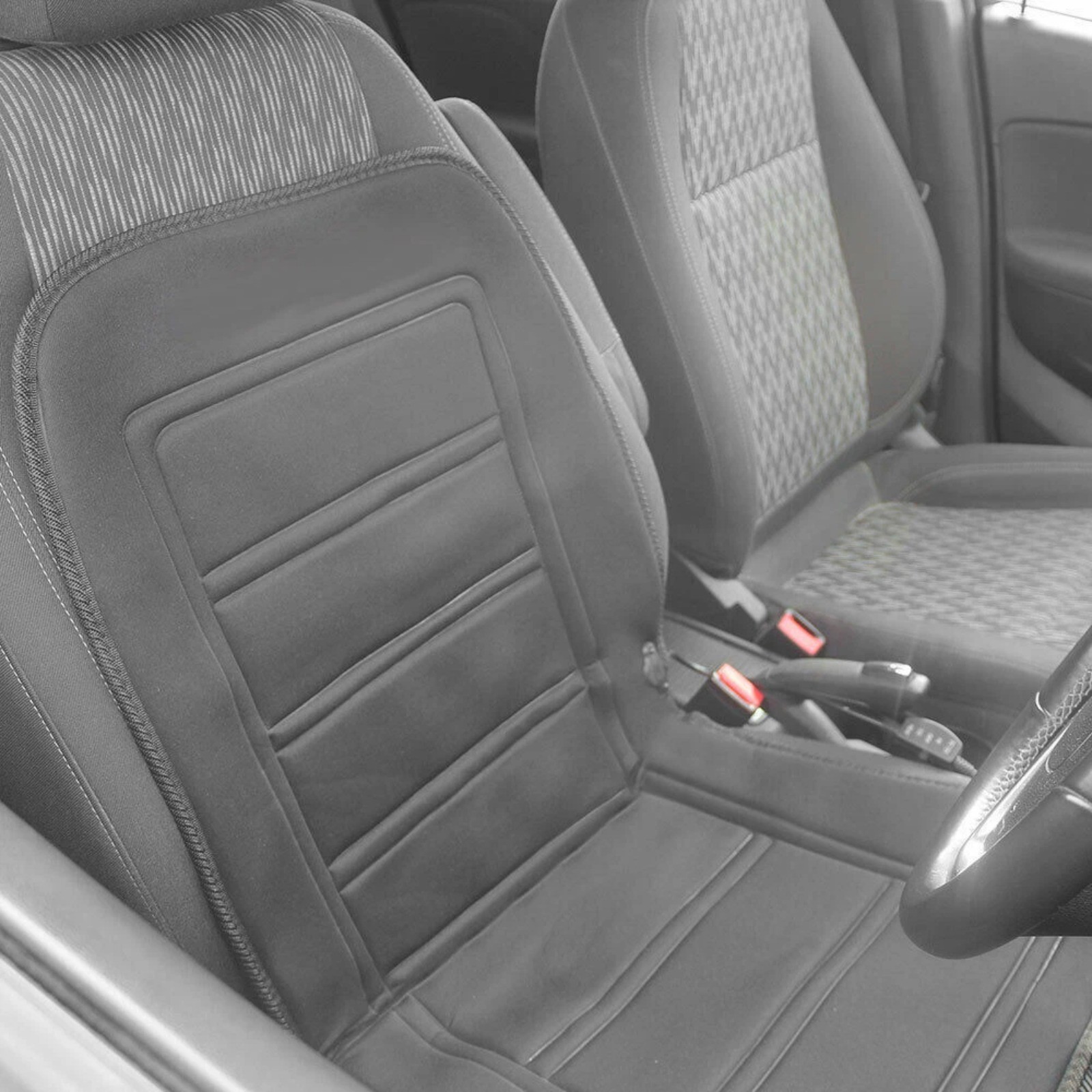 12V Car Seat Pad Cushion Cover Heating Heater Heated Cold Winter Warm Universal