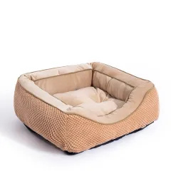 Dog Crate Bed For Medium Dogs, Plush Faux Fur Dog Crate Pad, Calming Anti Anxiety Medium Dog Bed For Crate, Washable Soft Warm Dog Crate Mat With N... - View 1