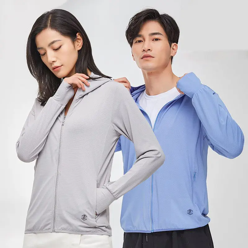 New Ice Silk Sunscreen Clothing for Men and Women