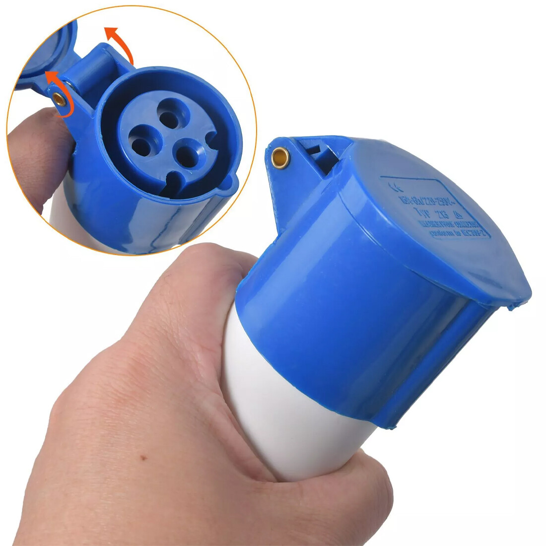 10M 15M 25M Waterproof Camping Caravan Motorhome Electric Mains Hook Up Cable — image 11
