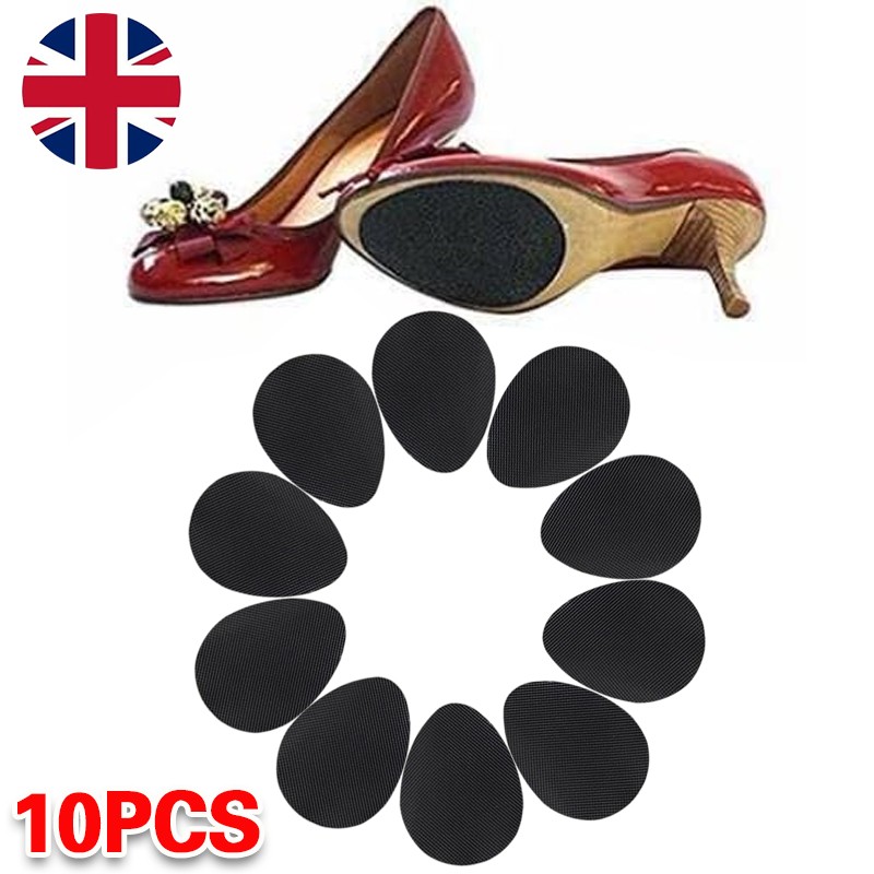 10x Non Slip Shoe Sole Protector Pads Self Adhesive Anti-Slip Stick On Grip — image 10