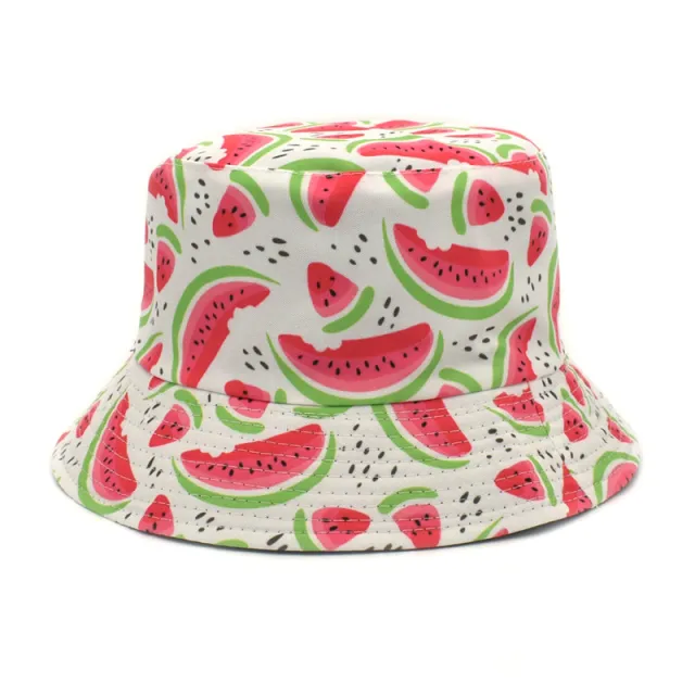 Outdoor Sun Protection Printed Hat White - Shop at LoveMi