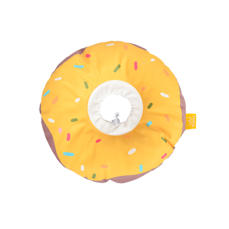 Yellow dot doughnut