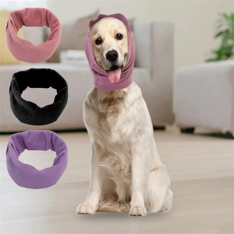 Calming Dog Ears Cover for Noise Reduce Pet Hood
