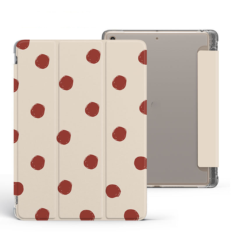 Flip Tri-Fold Pen Tray Silicone Tablet Case — foto 6