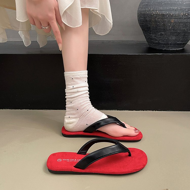 Women's Toe Post Slippers, picture 2 of 2