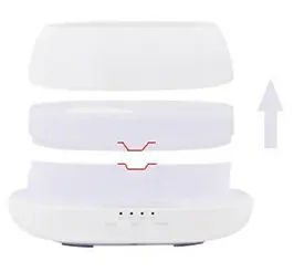 HOMEFISH Aroma Diffuser 500ml Ultrasonic Air Humidifier