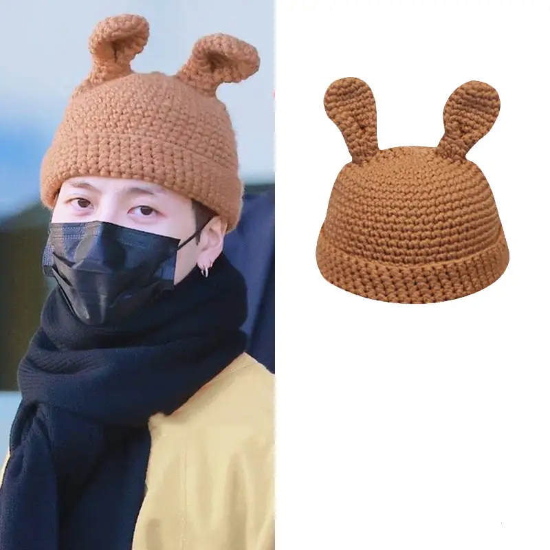 Fashion Panda Personality Versatile Wool Hat