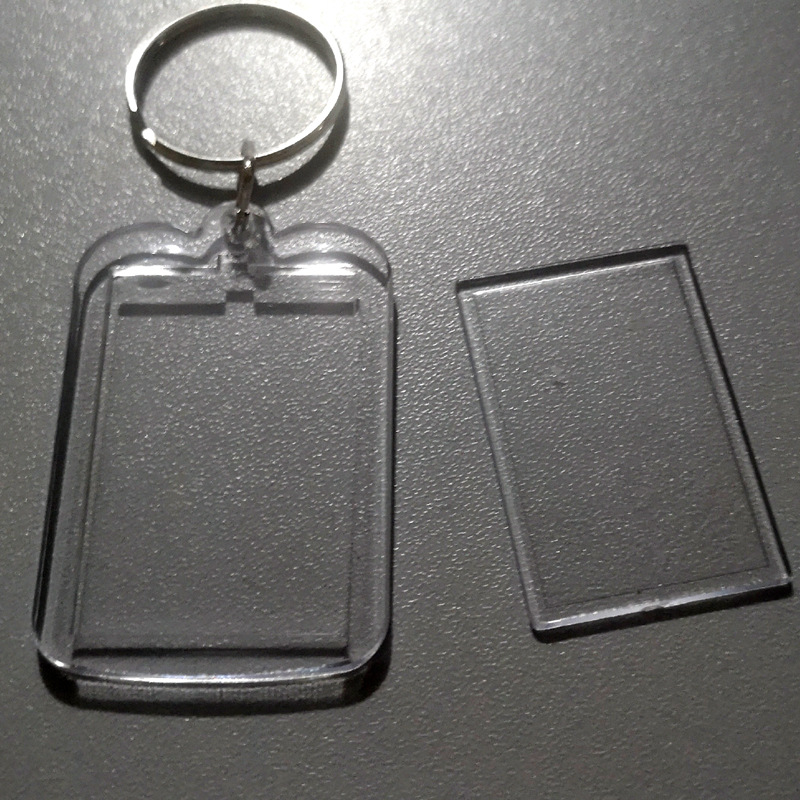Transparent Photo Frame Acrylic Keychain Custom New Acrylic Keychain Pendant Transparent - Shop at LoveMi