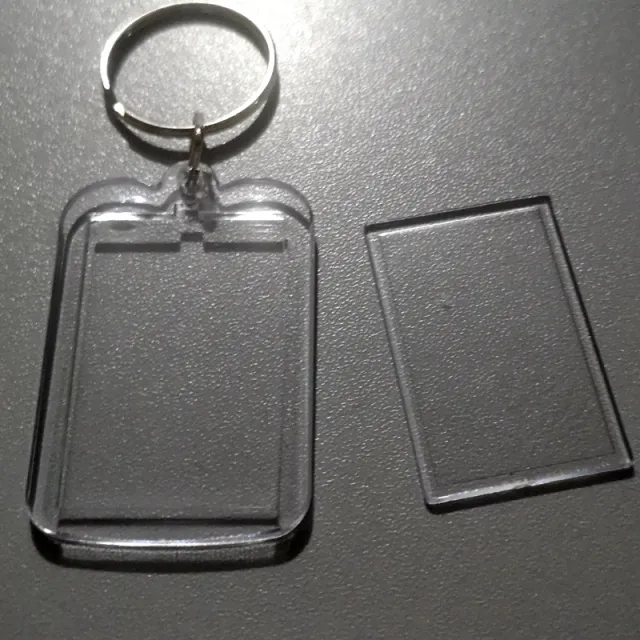 Transparent Photo Frame Acrylic Keychain Custom New Acrylic Keychain Pendant Transparent - Shop at LoveMi