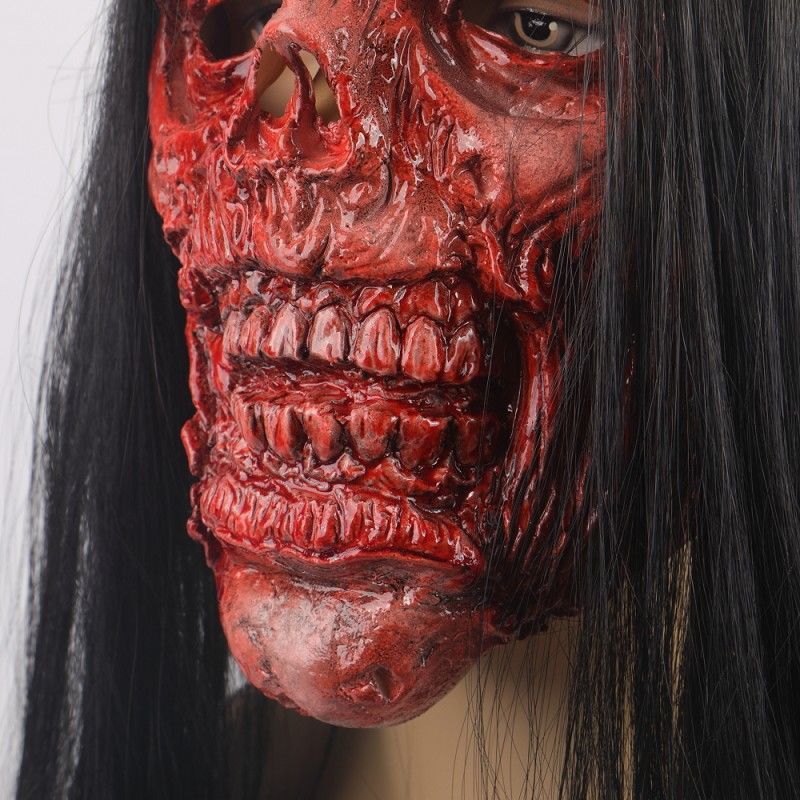 Horror Mask Bleeding Skull Headgear — foto 4