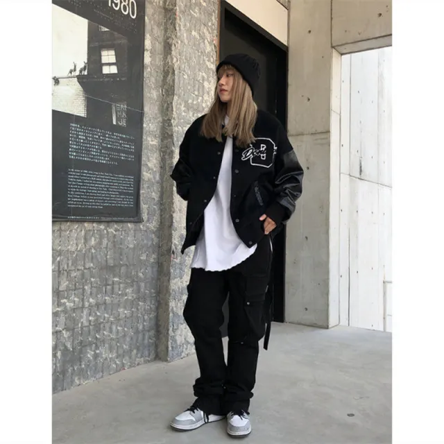 Women's Towel Embroidered Baseball Uniform Black - Shop at LoveMi