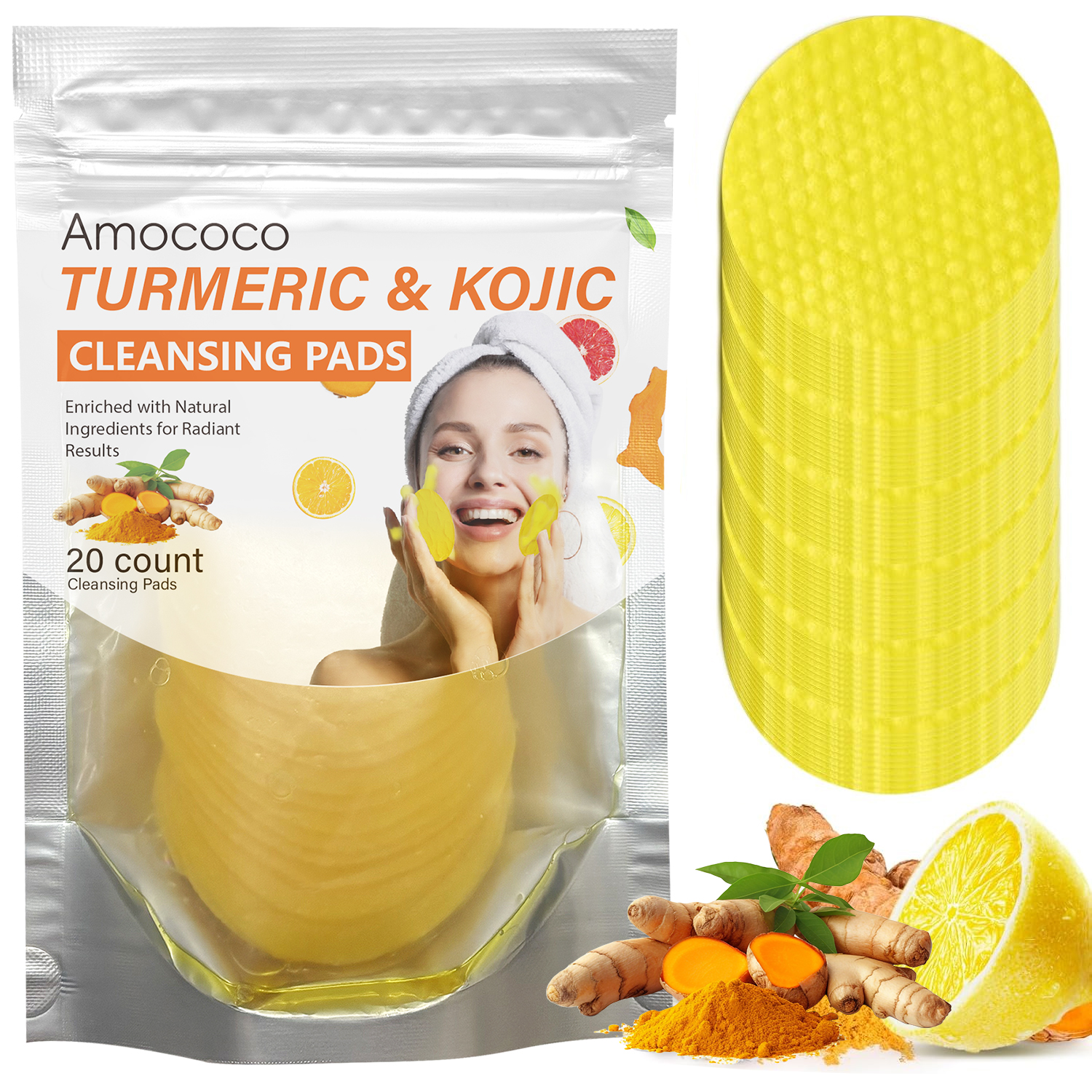 Only Supports Self Pickup With Waybill Amococo Turmeric & Kojic Cleansing Pads... 6
