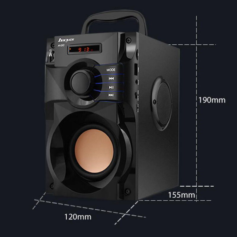 Title 5, A100 Wireless Plug In Subwoofer Desktop Speaker