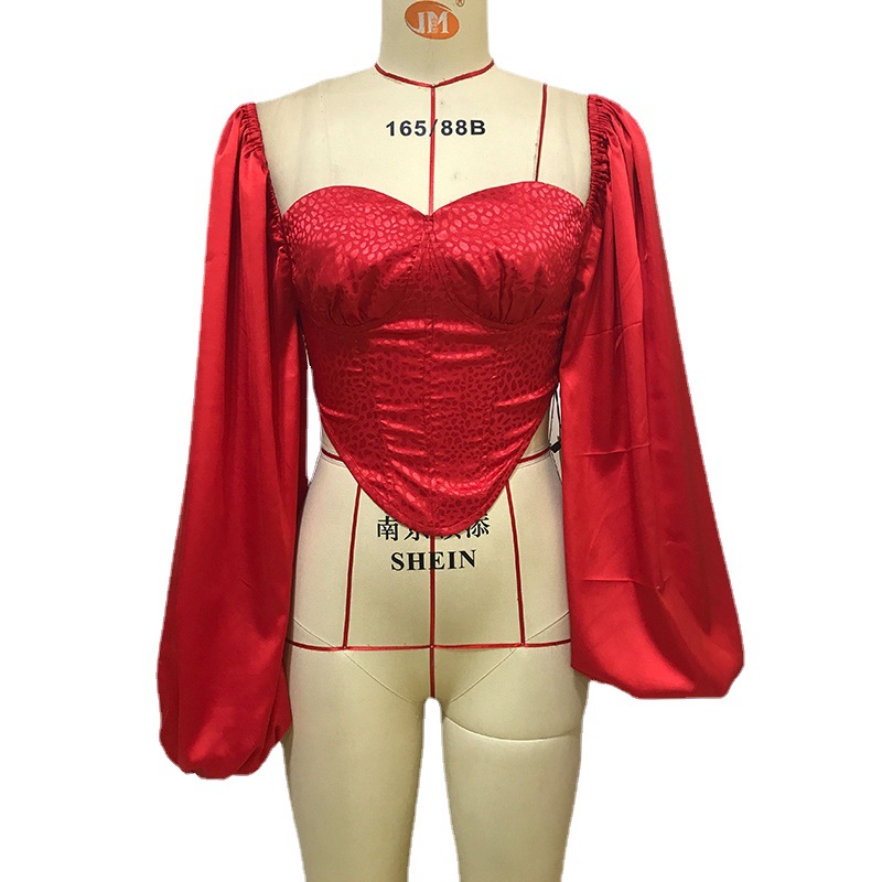 Women European And Beautiful Long-sleeved Shirt