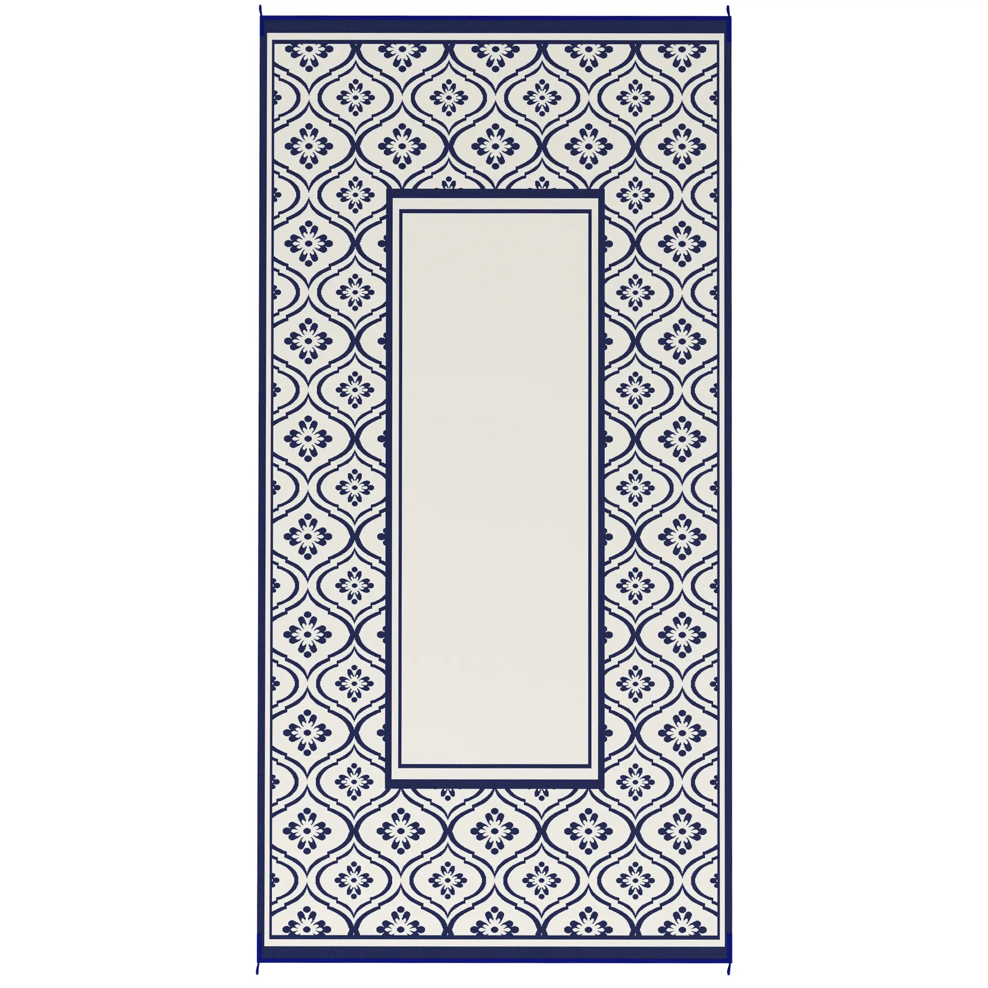 Reversible Outdoor Rug, Waterproof Plastic Straw