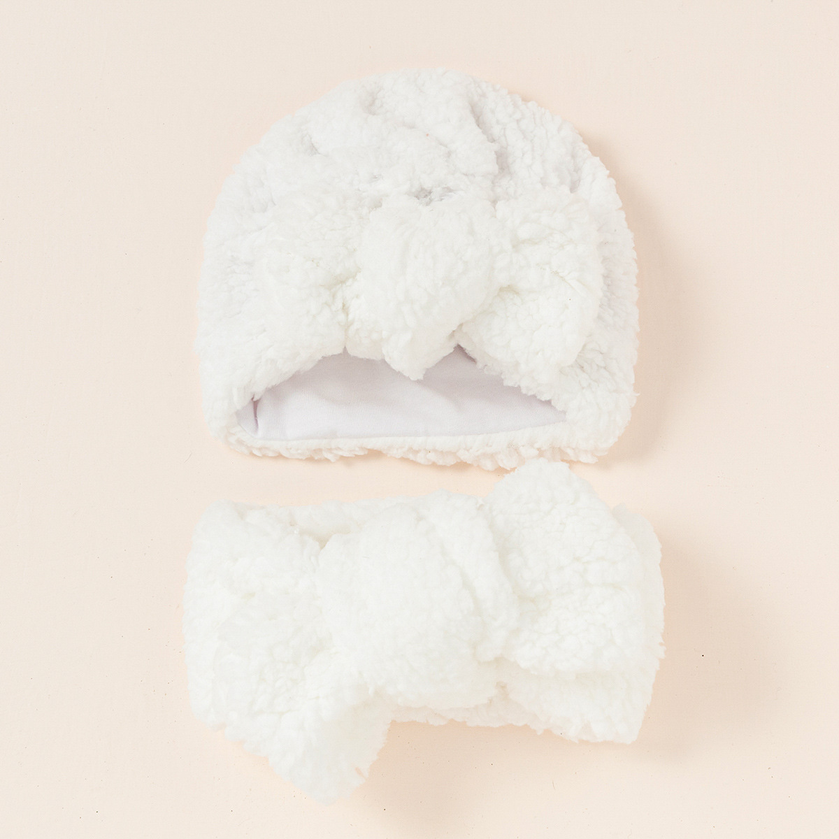 Children's Headband Two-piece Children's Hat And Scarf Set