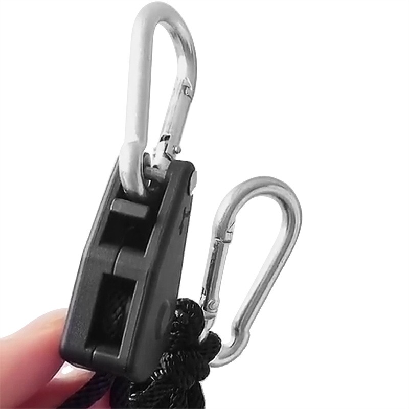 Cargo Binding Rope, 1-8 Inch 6-foot Long Heavy-duty Adjustable Rope Ratchet Cargo Binding Rope  150 Pound Load-bearing Capacity With Snap Ring Buckle Fixing Device.  Plastic Gear — foto 5