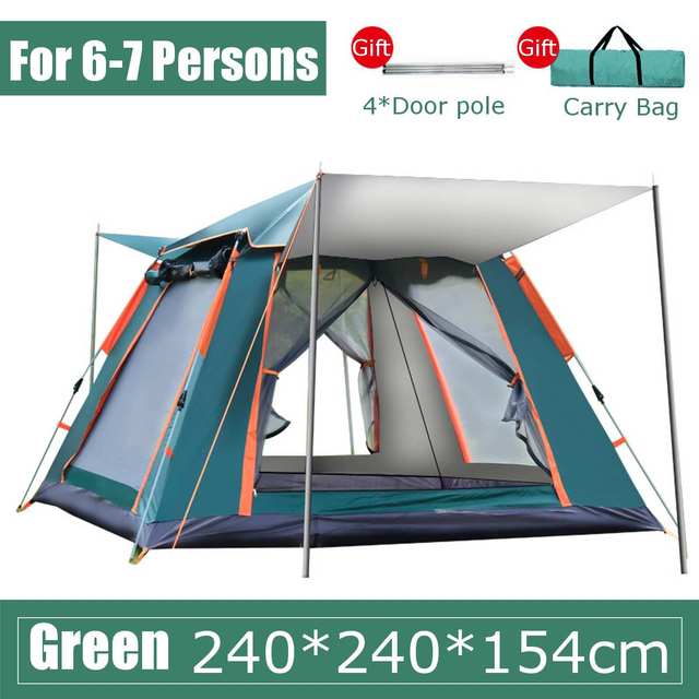 Tent Outdoor Full Automatic Speed Opening Beach Camping Tent Rainproof... 5