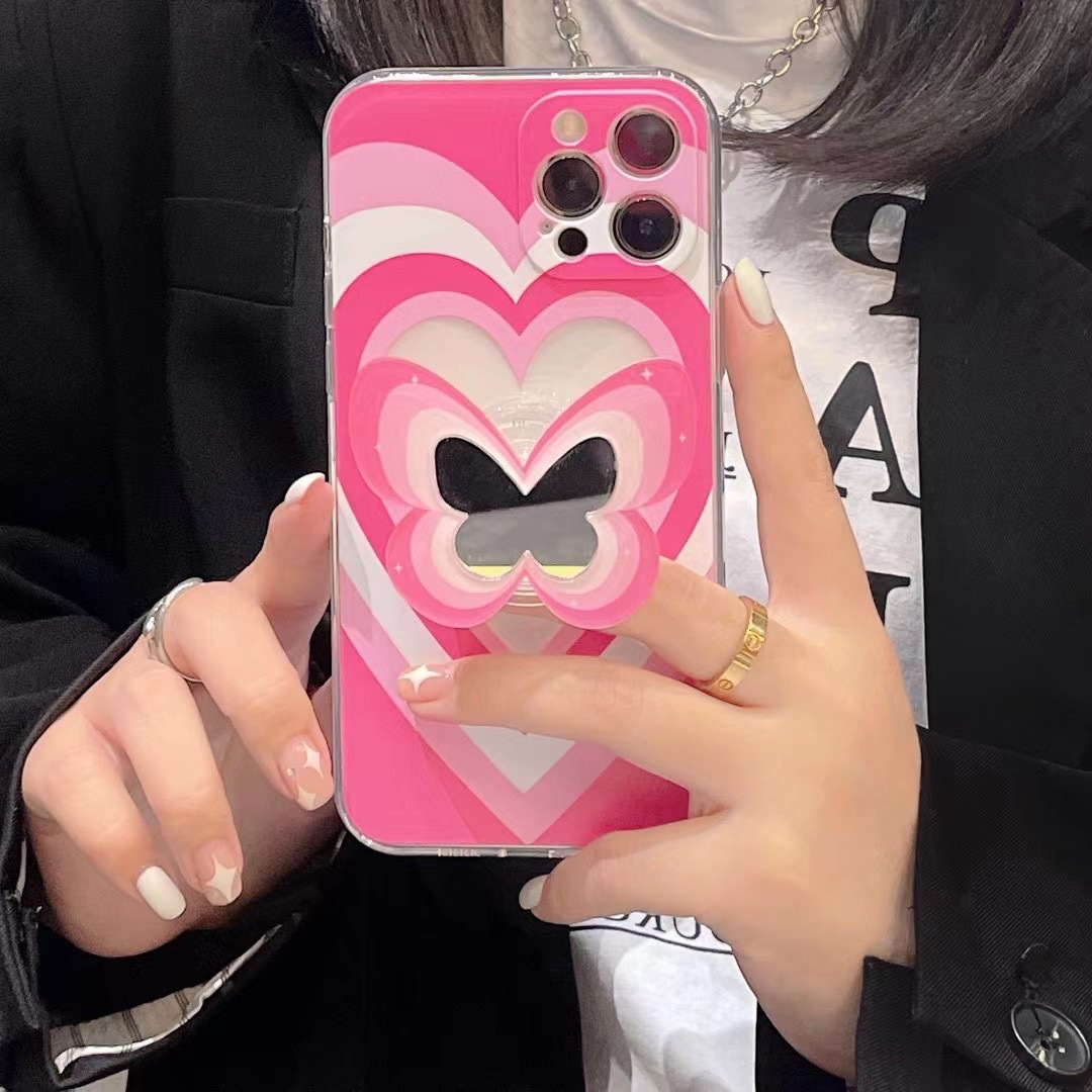 Pink phone case