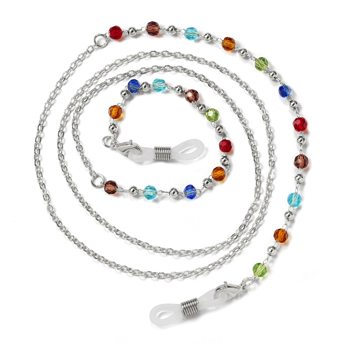 Silver Colorful glass