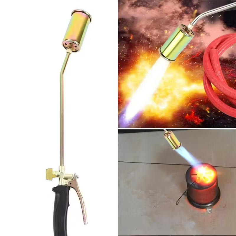 Ong Arm Torch Burner Propane Butane Gas Blow Set With Hose And 3 Burners — image 8