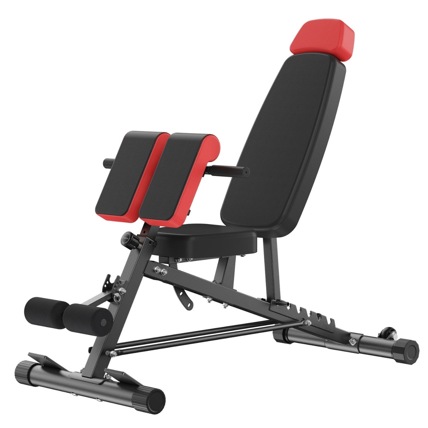 FID Multi-Functional Workout Bench, Roman Chair And Ab Sit-up Bench, Adjustable Incline Decline Flat Bench For Full Body Training image 7