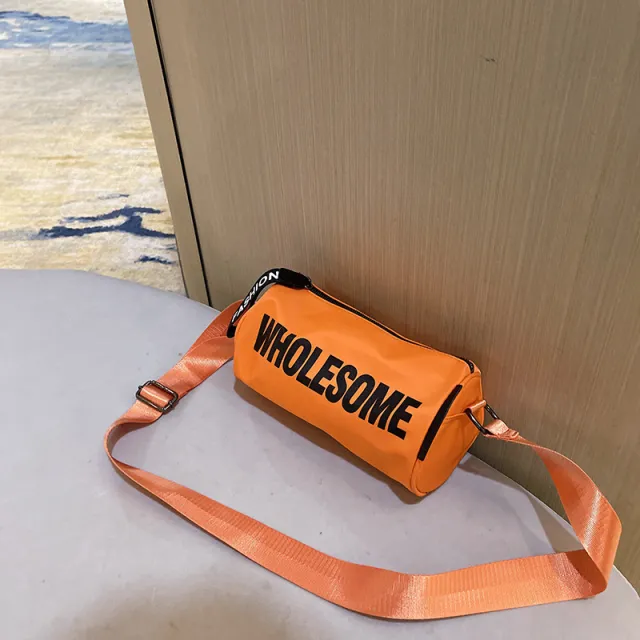 Sports Fitness Fashion Messenger Bag Orange - Shop at LoveMi