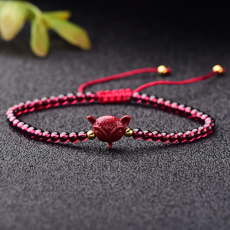 Raw Ore Purple Gold Sand Zodiac Ox Jewelry Women's Bracelet