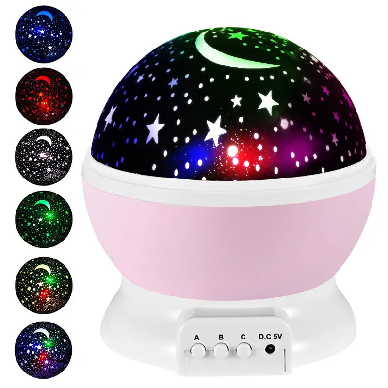 Star Light Projector Dream Rotating Romantic Starry Ball Atmosphere Led Children Night Light Christmas – image 4