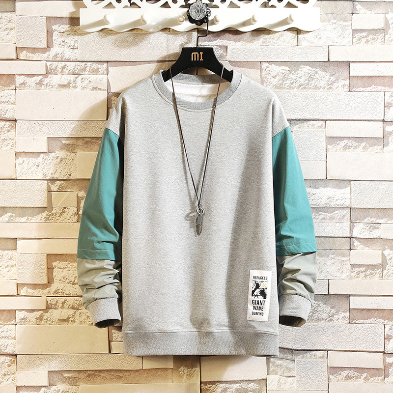 Title 3, Japanese Loose Fit Round Neck Pullover Sweater,...