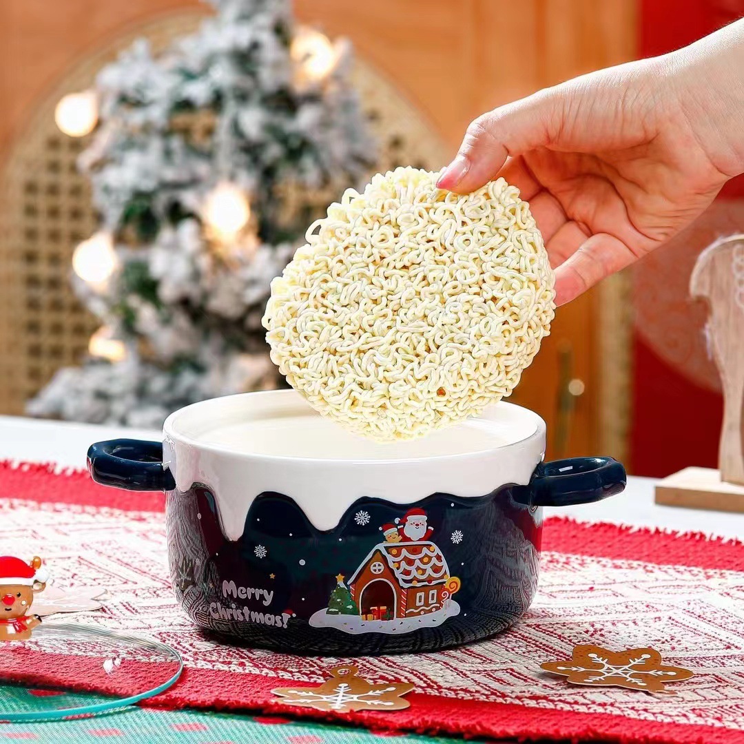 Elk Household Salad Bowl Binaural Soup