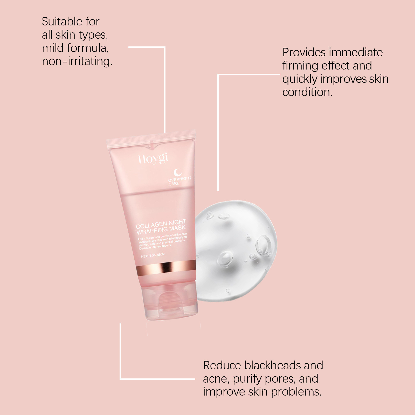 Collagen Tearing Mask Cleansing Facial Moisturizing