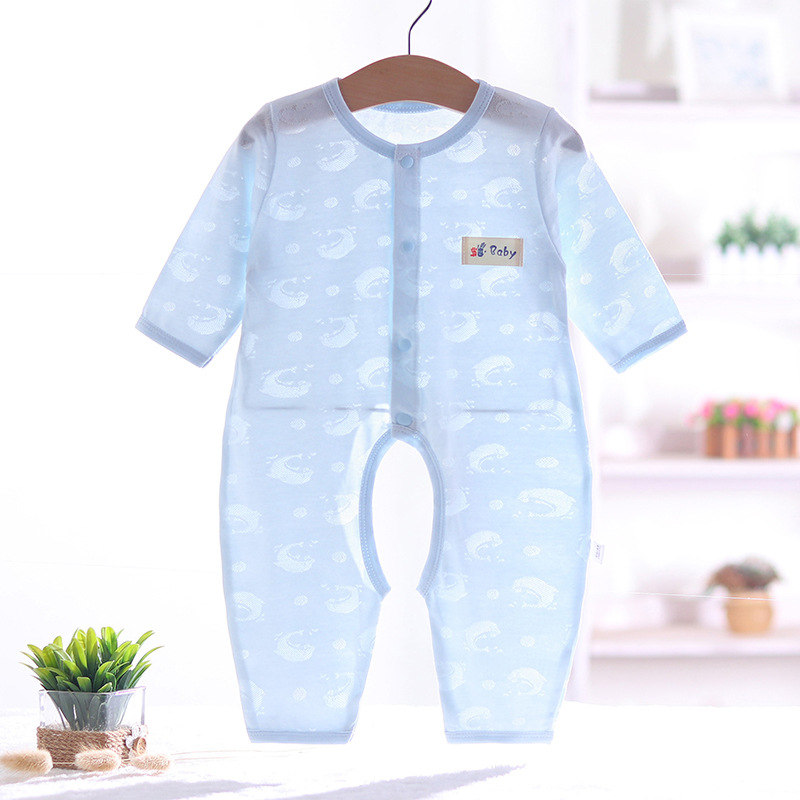 Title 4, Baby One-piece Long-sleeved Romper Summer