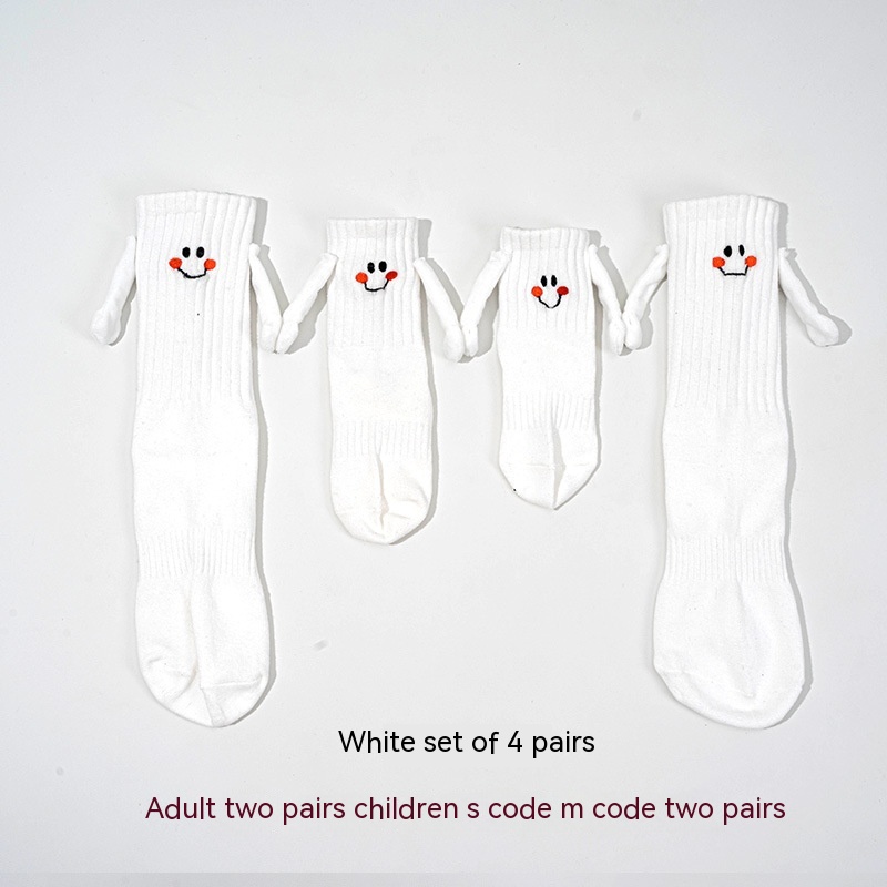 White Two Adult SM Two Pairs