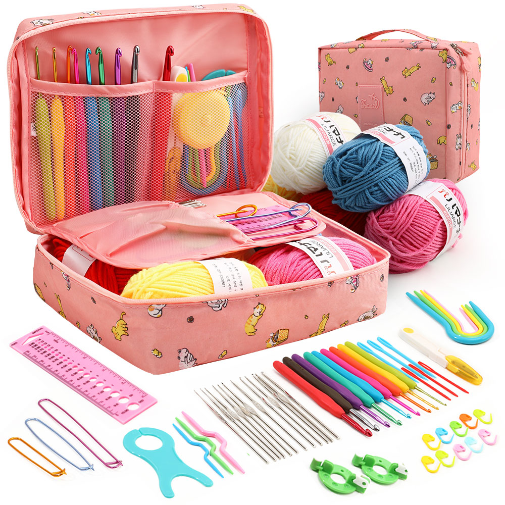 Beginner Beginner Crochet Suit Multi-color Storage Bag - Image 1