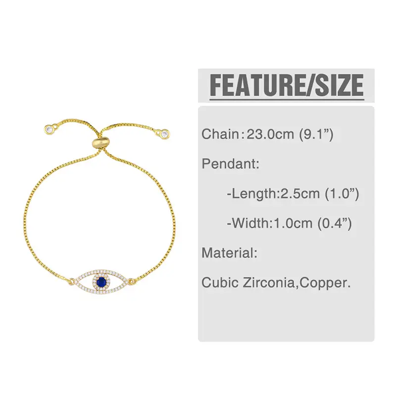 Women's Pull Devil's Eye Diamond Bracelet