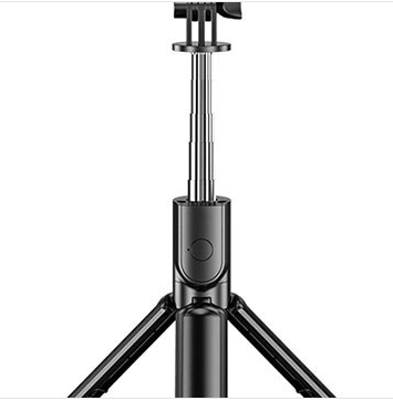 Compatible with Apple, Bluetooth Selfie Stick Mobile Remote Control Tripod - Image 4