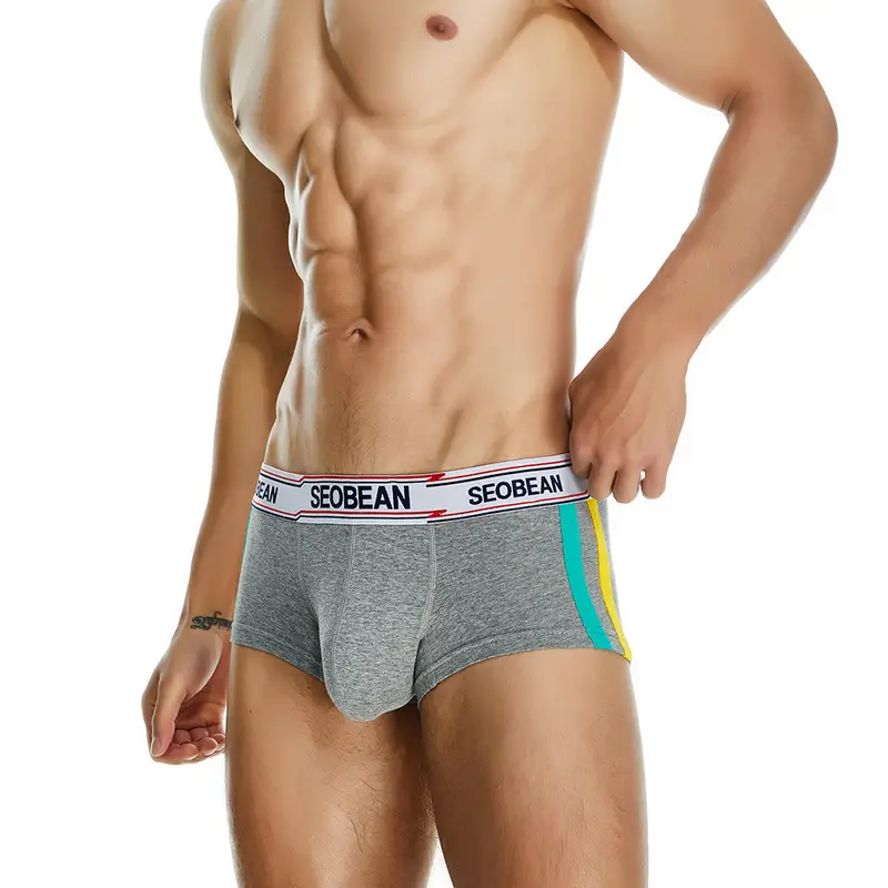 Men's Comfortable Cotton Flat Angle Underwear