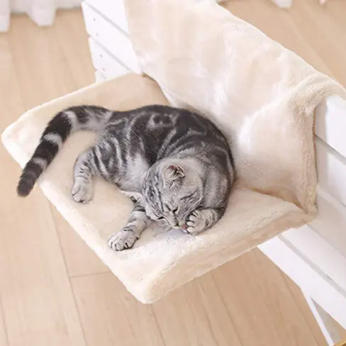 Iron Frame Cat Bed Hammock Radiator