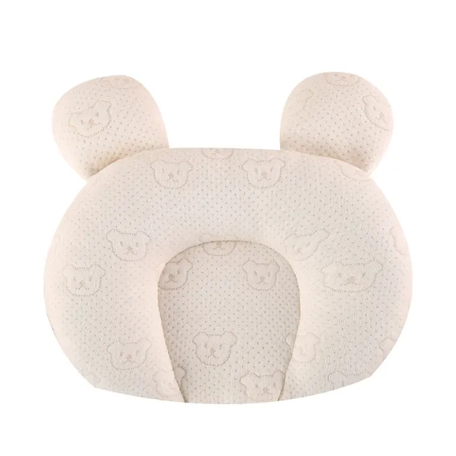 Anti Eccentric Head Latex Shaping Pillow Color Cotton Style D - Shop at LoveMi