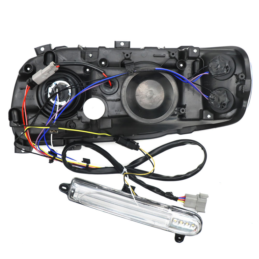 Chrome Headlights Assembly Compatible With 2008-2018 Peterbilt 388 389 Passenger Side