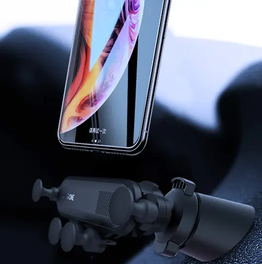 Creative One Telescopic Invisible Gravity Deformation Car Phone Holder Car Navigator Bracket