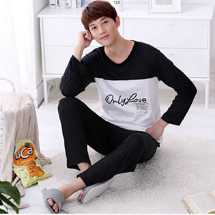 Title 12, Loose Casual Long Sleeves Trousers Men