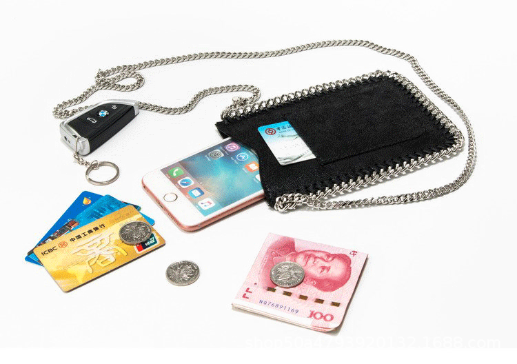Fashion Womens Chain Shoulder Messenger Bag - Image 3