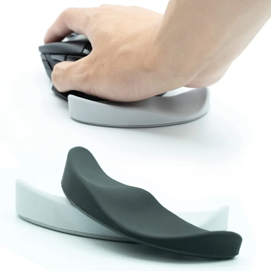 Ergonomic Mouse Wrist Rest Mouse Pads Silicon Gel Non-Slip Streamline Wrist Rest Support Mat Computer Mouse Pad For Office Gaming PC Accessories – image 2
