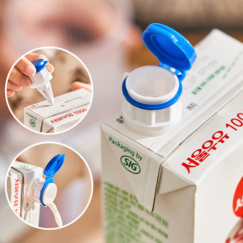 Creative Boxed Beverage Deflector With Cover