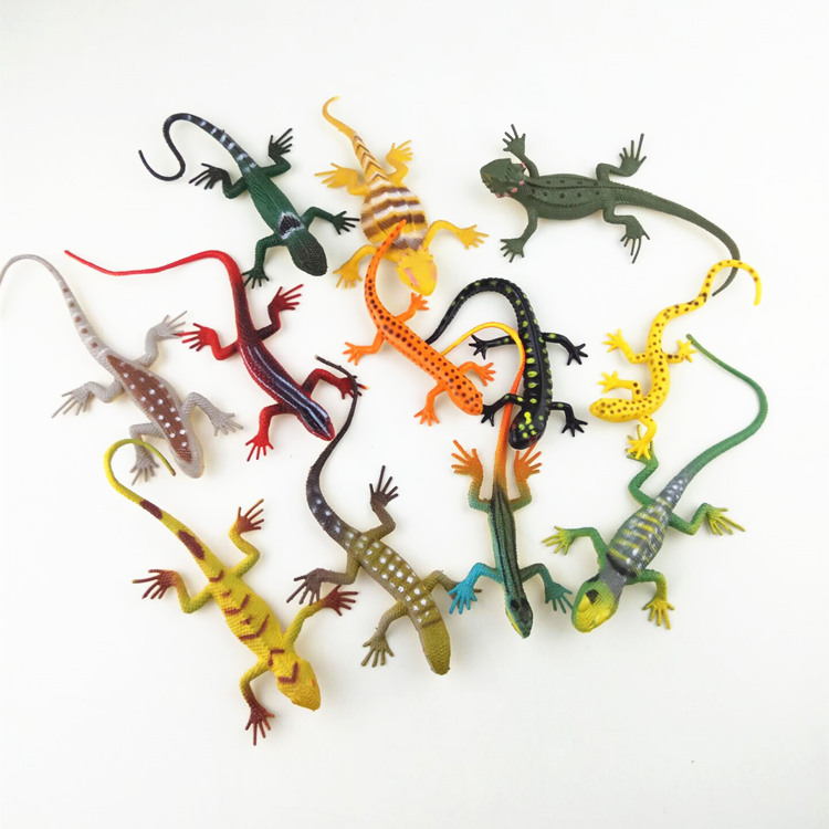 Title 2, Plastic Wild Animal Model Simulation Lizard Toy