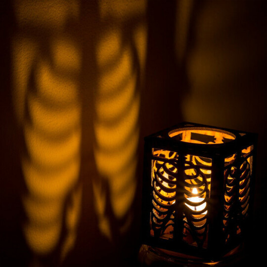 Halloween Shadow Lamp Head Bone Rib Shadow Lamp - Image 3